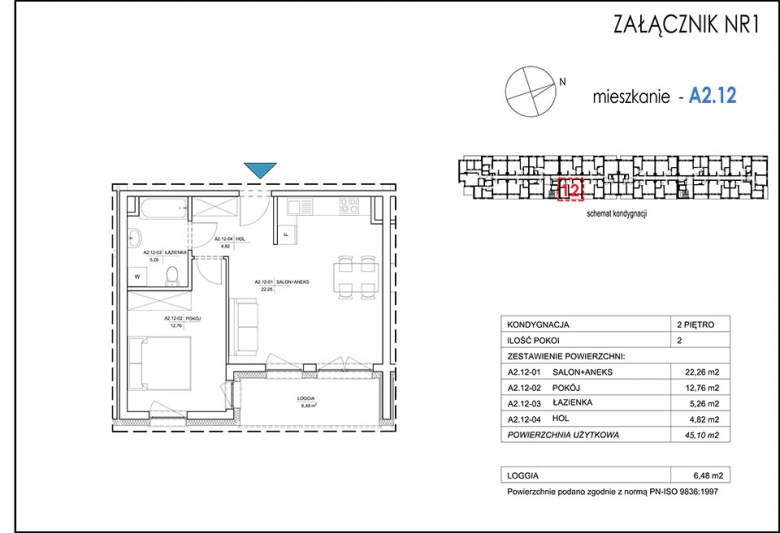 Mieszkanie A2.12